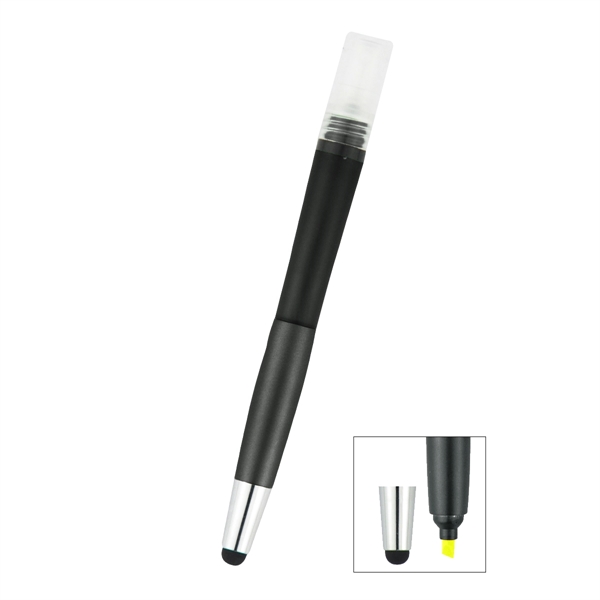 Refillable Spray Bottle With Highlighter & Stylus - Image 9