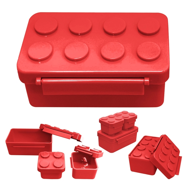 Building Blocks Stackable Lunch Containers - Image 2
