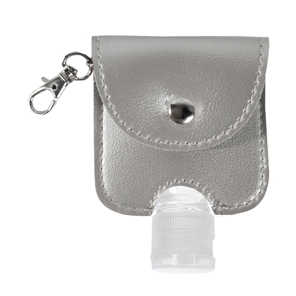 1 Oz. Hand Sanitizer With Leatherette Pouch - Image 3