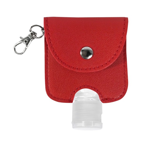 1 Oz. Hand Sanitizer With Leatherette Pouch - Image 5