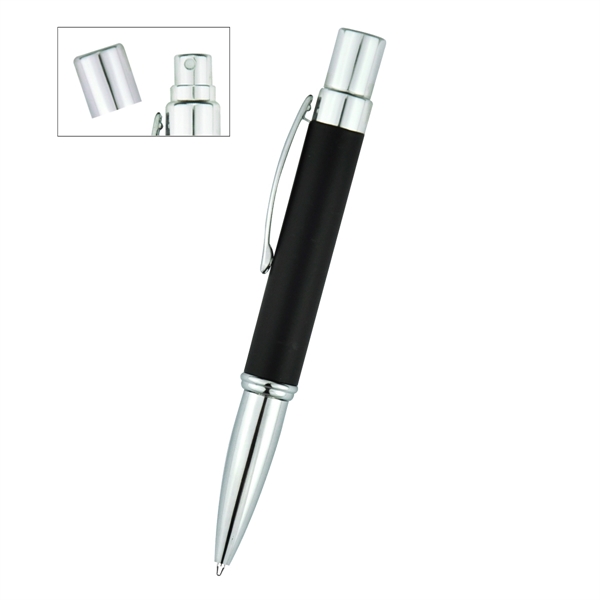 Aluminum Refillable Spray Bottle With Pen - Image 2