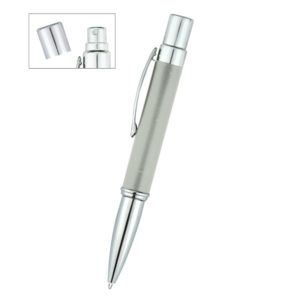 Aluminum Refillable Spray Bottle With Pen - Image 6