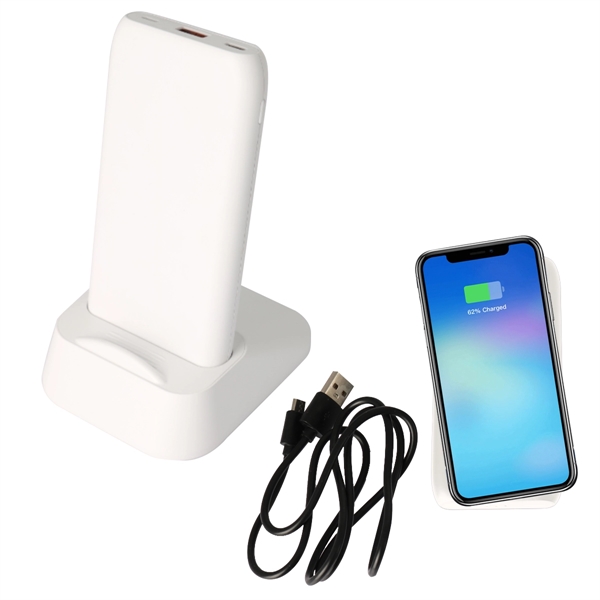 UL Listed Wireless Charging Dock And Power Bank - Image 4