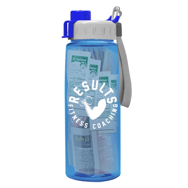 26 oz. Tritan Bottle Survival Kit - Snap Lid - Image 1
