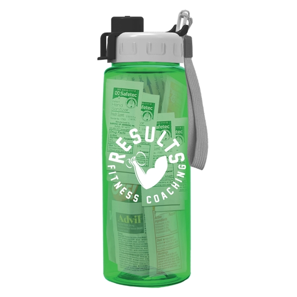 26 oz. Tritan Bottle Survival Kit - Snap Lid - Image 4