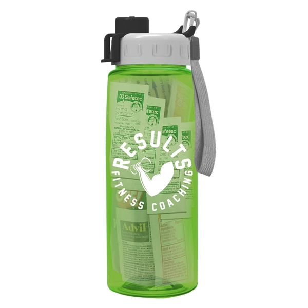 26 oz. Tritan Bottle Survival Kit - Snap Lid - Image 5