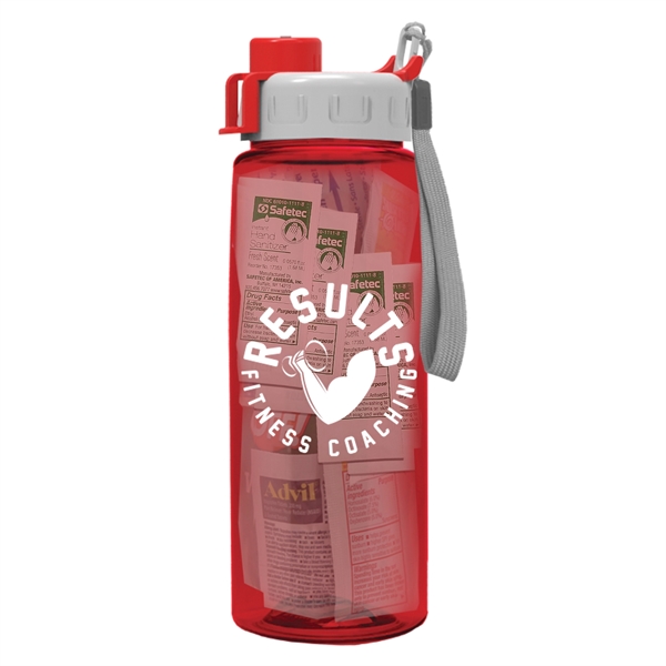 26 oz. Tritan Bottle Survival Kit - Snap Lid - Image 8