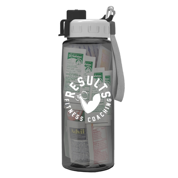 26 oz. Tritan Bottle Survival Kit - Snap Lid - Image 9