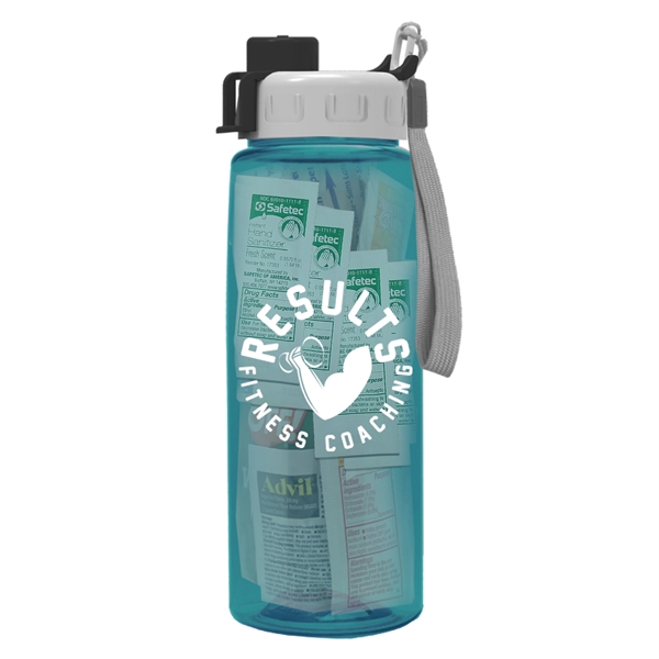 26 oz. Tritan Bottle Survival Kit - Snap Lid - Image 10