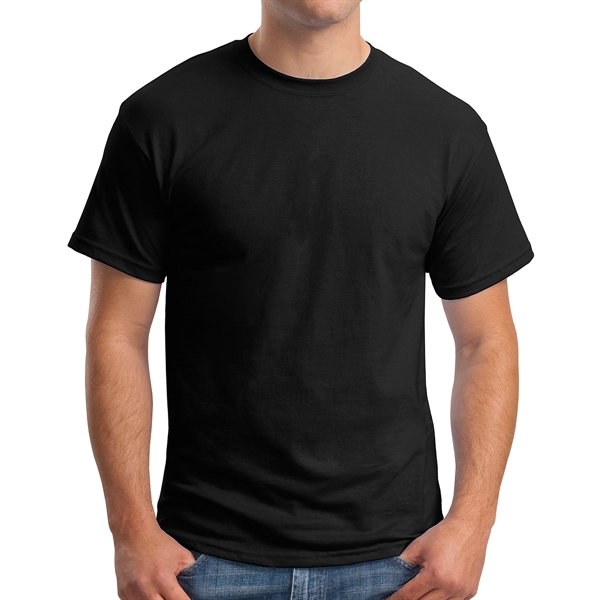 Hanes- EcoSmart50/50 Cotton/Poly T-Shirt - Image 3