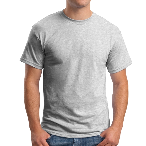 Hanes- EcoSmart50/50 Cotton/Poly T-Shirt - Image 4