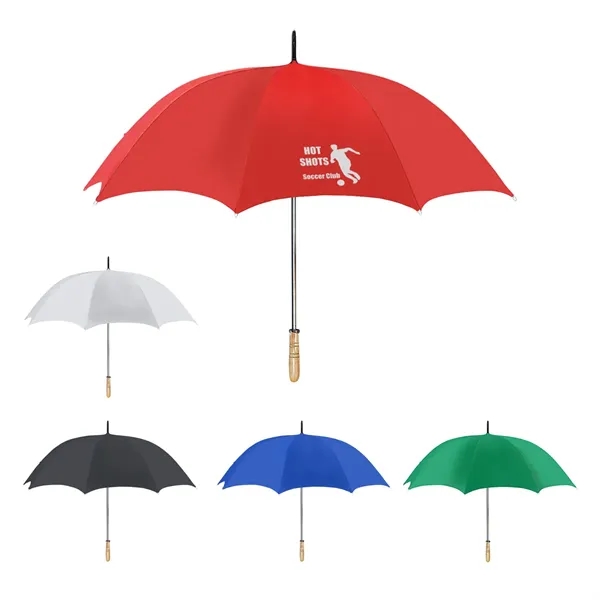 60" Arc Golf Umbrella With 100% RPET Canopy - Image 1