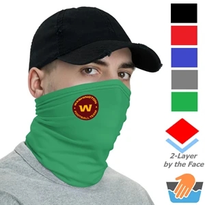 Polyester Neck Gaiter w/ Custom Logo Safety Face Bandana