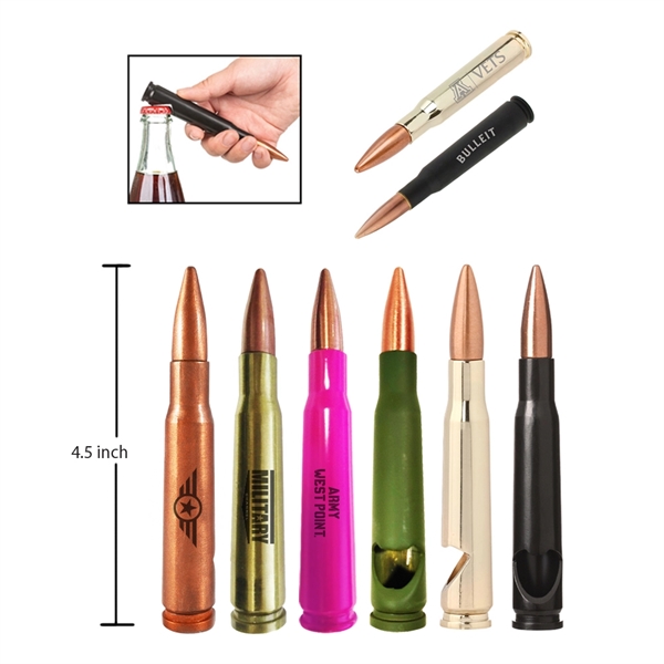 30 Caliber Bullet Bottle Opener - Image 1