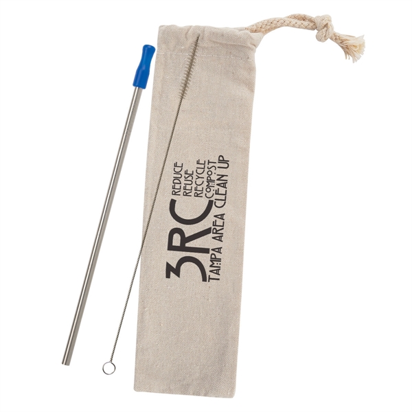 Stainless Straw Kit With Cotton Pouch - Image 17