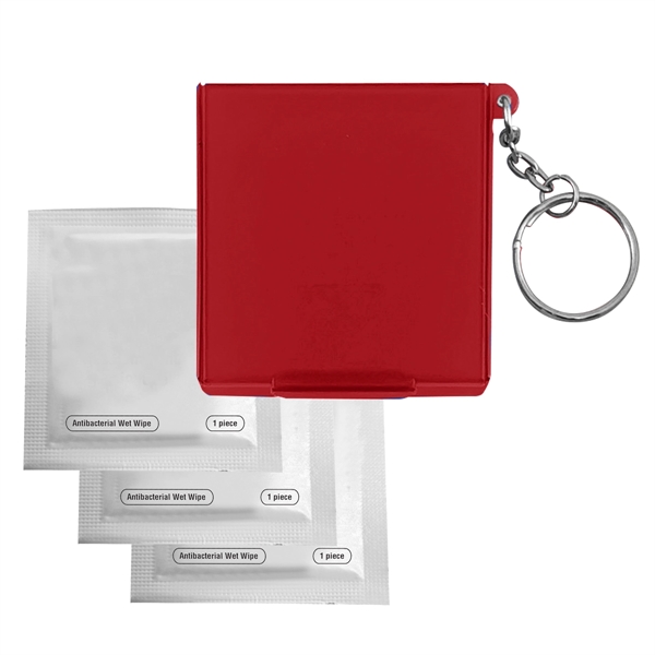 Antiseptic Wipes In Carrying Case Keychain - Image 7