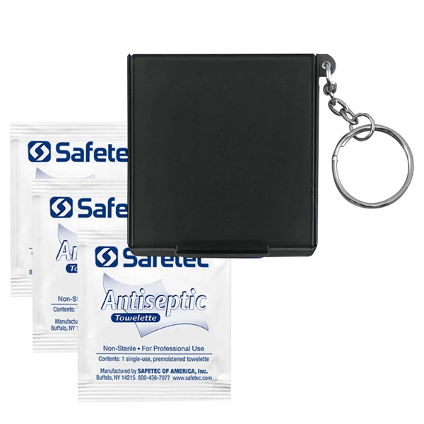 Antiseptic Wipes In Carrying Case Keychain - Image 19
