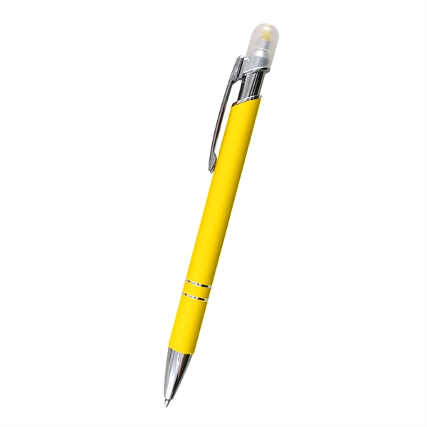 Mia Incline Pen With Highlighter - Image 4
