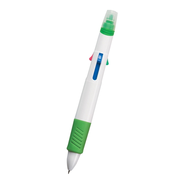 Quatro Pen With Highlighter - Image 12