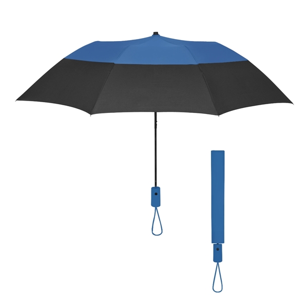 46" Arc Color Top Folding Umbrella - Image 18