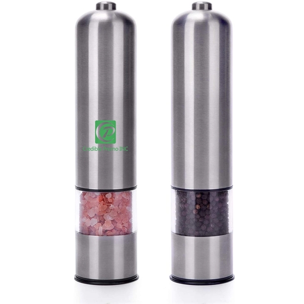 Stainless Steel Seasoning Grinder With Light - Image 1
