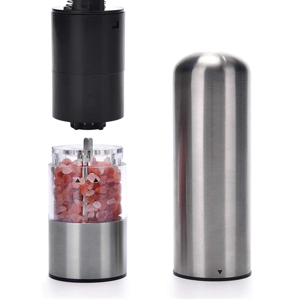 Stainless Steel Seasoning Grinder With Light - Image 2