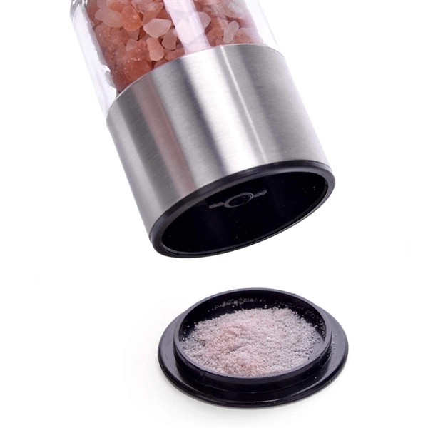 Stainless Steel Seasoning Grinder With Light - Image 4