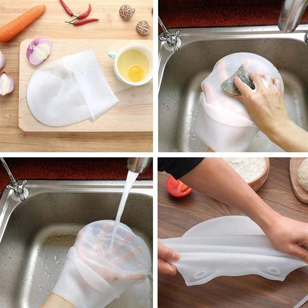 Silicone Kneading Dough Bag Kitchen Preservation Bag - Image 6
