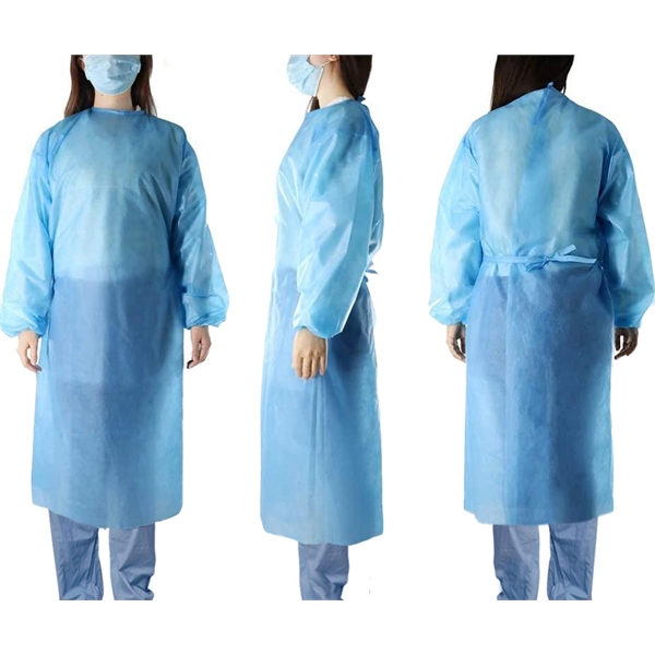 LEVEL 1 PP DISPOSABLE GOWNS WITH ELASTIC CUFFS - Image 3