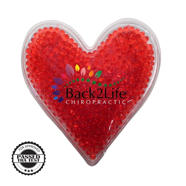 Heart Gel Bead Hot/cold Pack,Full Color Digital - Image 2