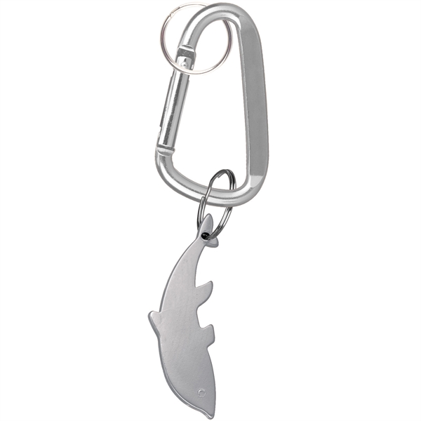 Dolphin Shaped Bottle Opener Key Holder and Carabiner - Image 5