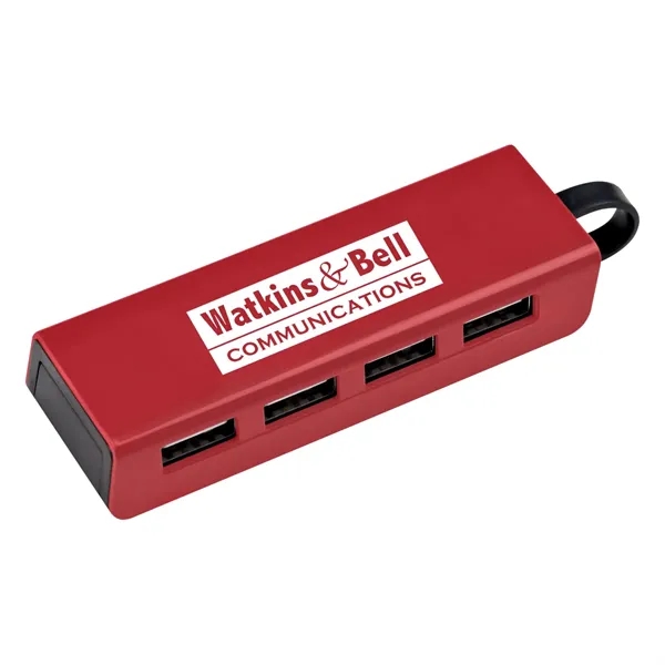 4-Port Traveler USB Hub With Phone Stand - Image 18