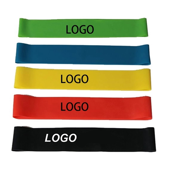 Colorful Latex Yoga Belt    