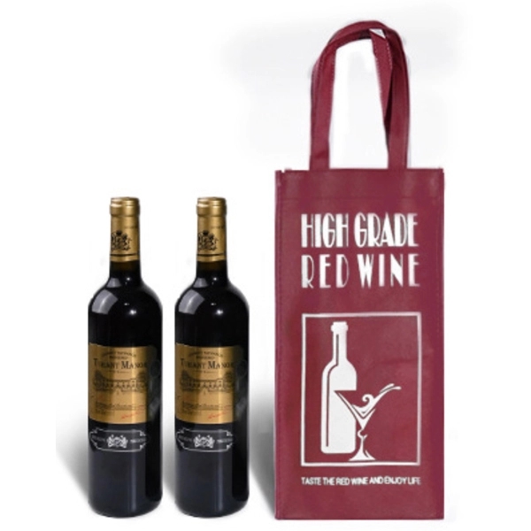 Non-woven wine bag - Image 1