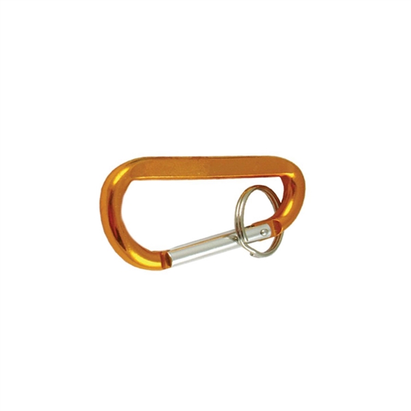 3 1/8" Carabiner with key ring - Image 4