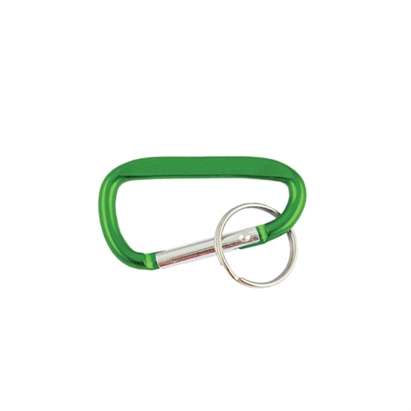 3 1/8" Carabiner with key ring - Image 5