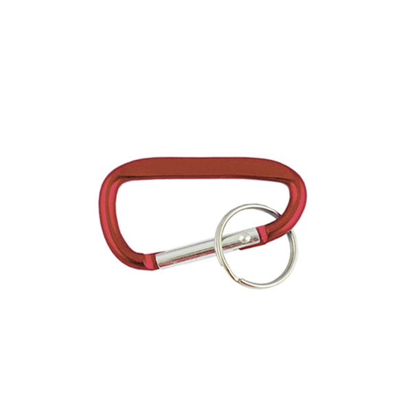 3 1/8" Carabiner with key ring - Image 7