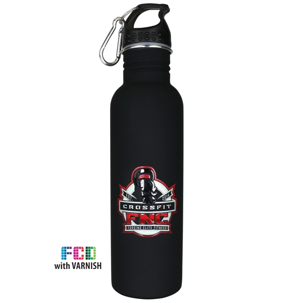 25 oz. Halcyon® Stainless Quest Bottle, FCD with Varnish or - Image 2
