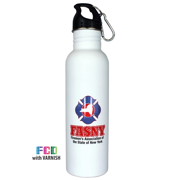 25 oz. Halcyon® Stainless Quest Bottle, FCD with Varnish or - Image 5