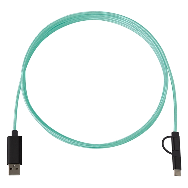 3-In-1 10 Ft. Braided Charging Cable - Image 17