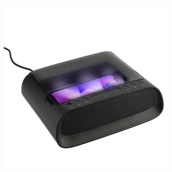 Desktop UV Sanitizer and Bluetooth Speaker - Image 2