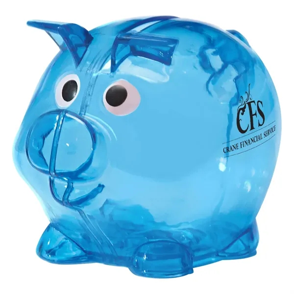 Mini Plastic Piggy Bank - Image 12