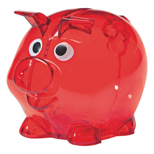 Mini Plastic Piggy Bank - Image 13
