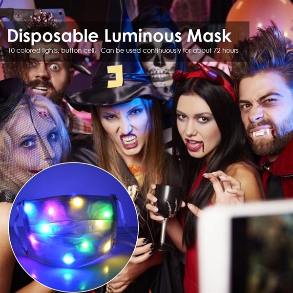 LED Light up Face Mask - Image 3