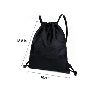18.9'' Oxford drawstring backpack string bags    