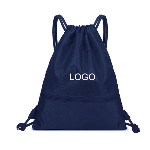 18.9'' Oxford drawstring backpack string bags     - Image 3