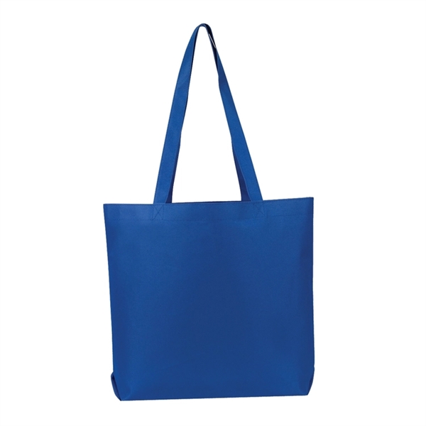 Matching self fabric handles; Large imprint area Tote - Image 3
