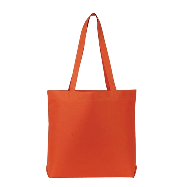 Matching self fabric handles; Large imprint area Tote - Image 6