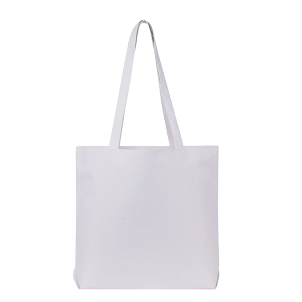 Matching self fabric handles; Large imprint area Tote - Image 11