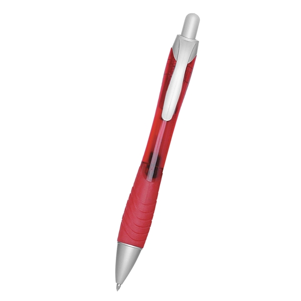 Rio Ballpoint Pen With Contoured Rubber Grip - Image 19